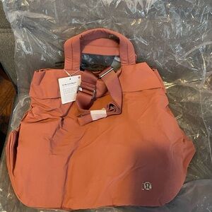 Lululemon Athletica Coral Tote Bag